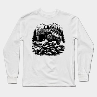 rustic off road car Long Sleeve T-Shirt